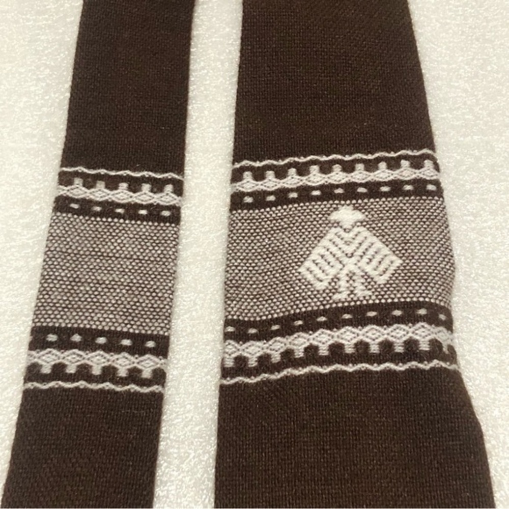 Artesania Landa Llama Wool Neck Tie Hand Made In Peru Career Office Men's OS